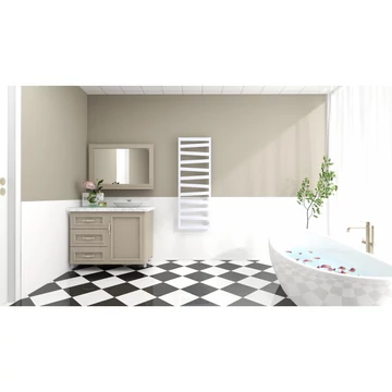 Arezzo Design DIAGONAL WHITE radiátor AR-DW12050