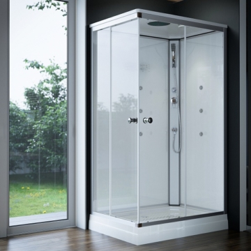 Sanimix Hidromasszázs zuhanykabin 100*80*215cm - Hidromasszázs kabinok
