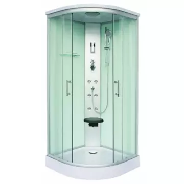 Sanotechnik SCALA hidromasszázs zuhanykabin, fehér CL106