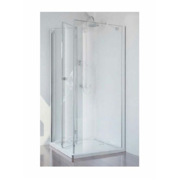 Sanotechnik Smartflex 100x100 szögletes csuklóajtós zuhanykabin