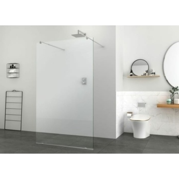 Sanotechnik Elegance Walk-In zuhanyfal, 8 mm, 195cm magas N8100