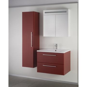 Sanotechnik SWEET,FIORA Kiegészítő fali szekrény, bordó 35 x 35 x 150 cm