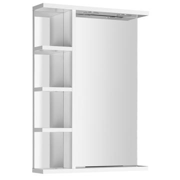AQUALINE KORIN LED tükör világítással és polccal, 52x70x12cm KO355