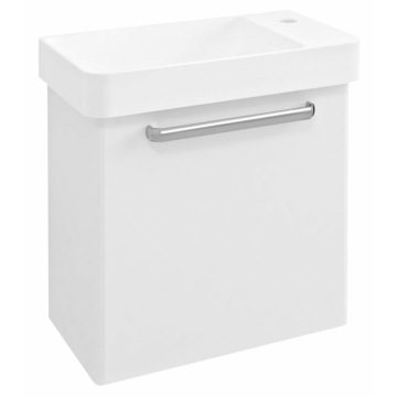 Sapho LATUS VIII mosdótartó szekrény, jobbos, 51x50x28cm, fehér, LT080-3030