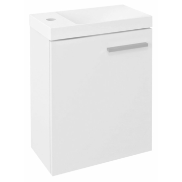 Sapho LATUS X mosdótartó szekrény, 39,4x50x22cm, fehér LT110-3030
