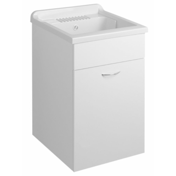 Aqualine mosdótartó szekrény műanyag mosogatótálcával, 45x50cmPI4550-01 - PI4550-01