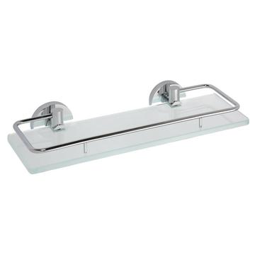 Sapho OMEGA ECONOMY Üvegpolc, 30x13 cm, jégüveg, 104102202 XR607