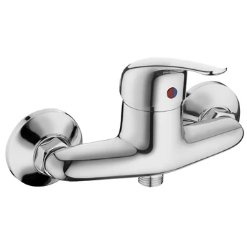 Aqualine 40 fali zuhanycsaptelep, bekötés:150mm, króm52119 - 52119