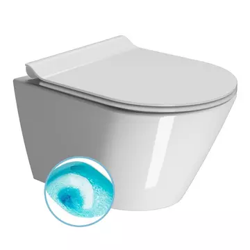 GSI KUBE X SWIRLFLUSH fali WC, ExtraGlaze, 50x36cm941611 - 941611