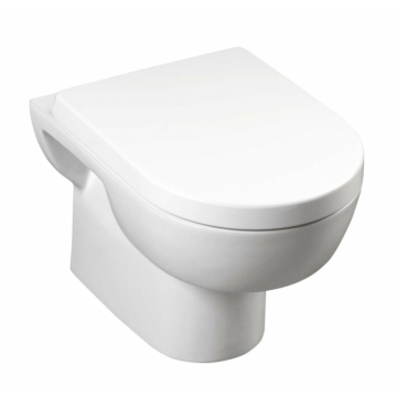 Aqualine Modis fali WC, 51x35,6cm, WC-ülőke nélkül MD001
