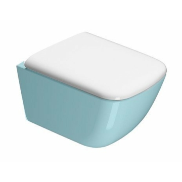 Sapho Gsi Sand WC-ülőke, fehér-króm MS9011