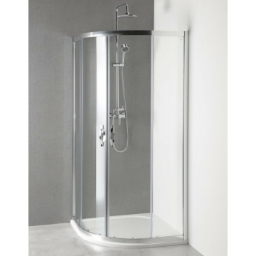 Sapho GELCO SIGMA íves zuhanykabin 90x90 cm transzparent üveg dupla eltolható ajtó