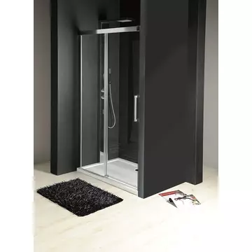 Sapho ARCHITEX LINE edzett transzparent üveg, L 120-160 cm, H 180-260 cm