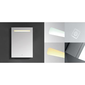 Wellis Bali 60x70 cm tükrös fürdőszoba szekrény LED világítással WB00323