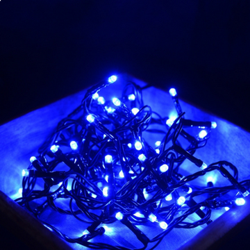 Dekortrend Vezérlős LED fényfüzér - kék 4 m, 80 LED KDV 083