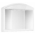 Aqualine Salva tükrös műanyag fürdőszoba szekrény, 59x50x15,5 cm,, 671232
