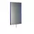 Sapho TOLOSA tükör alumínium kerettel led világítással, húzkapcsolóval , 50x80 cm, NL623