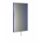 Sapho TOLOSA tükör alumínium kerettel led világítással, húzkapcsolóval , 50x80 cm, NL623