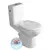 Sapho Etiuda WC mozgáskorlátozottaknak, Clean ON, hátsó kifolyású, Rimless, 45,5cm, WC-ülőke nélkül K11-0221