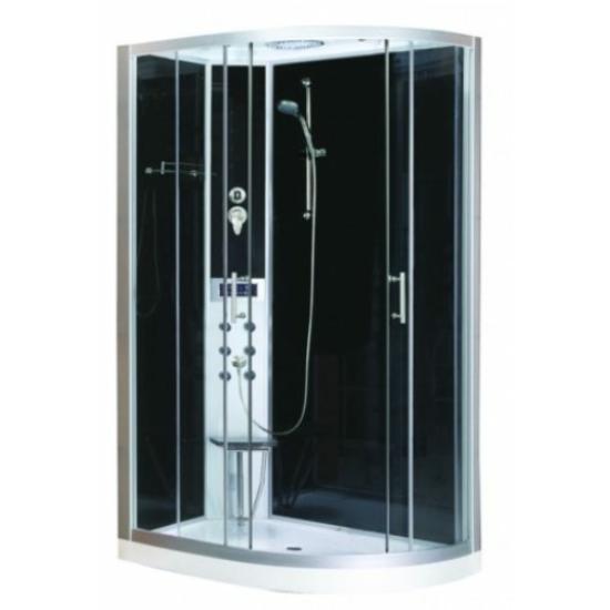 Sanotechnik VARIO hidromasszázs zuhanykabin elektronikával, balos kivitel CL120