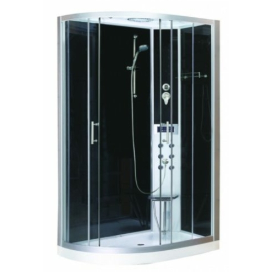 Sanotechnik VARIO hidromasszázs zuhanykabin elektronikával, jobbos kivitel CL121