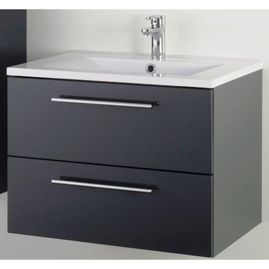 Sanotechnik FIORA 70 alsóbútor, antracit 71 x 51 x 52 cm