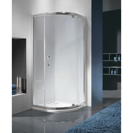 Sanplast KP1DJa/TX5b-80-S biewCR íves nyílóajtós zuhanykabin, 5mm, 190 cm magas KP1DJa/TX5b-80 biewCR