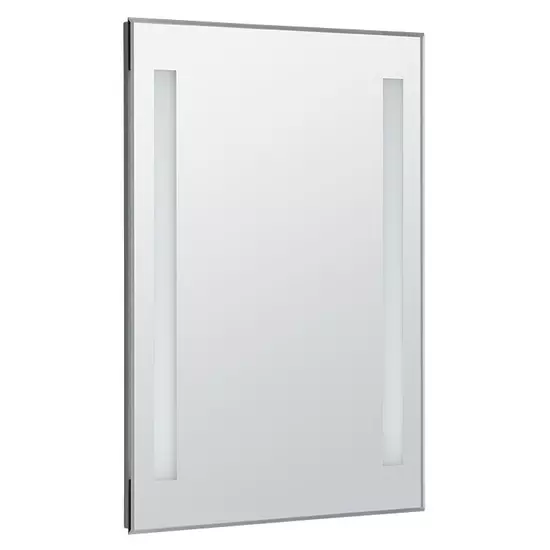 AQUALINE 50x70cm LED tükör világítással, billenő kapcsolóval, ATH5