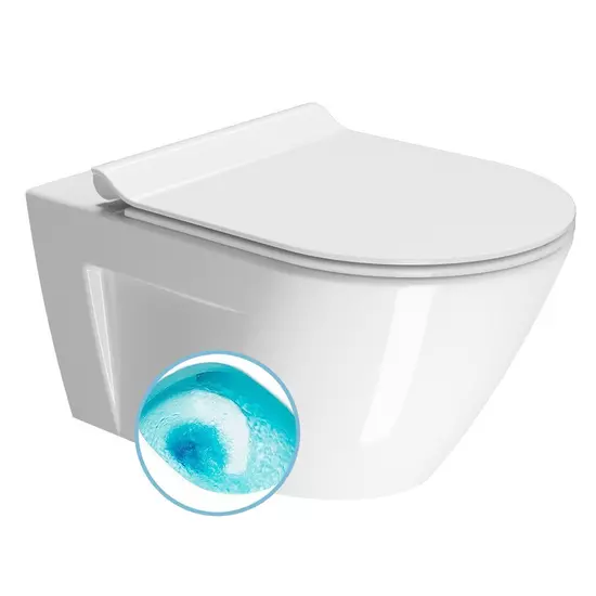 GSI NORM SWIRLFLUSH fali WC, 36x55cm861511 - 861511