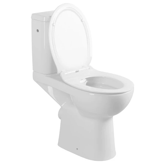 Sapho ADELE WC-ülőke, Soft Close, Slim, thermoplastic-fehér 1703-356