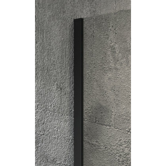 GELCO VARIO Walk-In fali profil, 2000mm, feketeGX1014 - GX1014