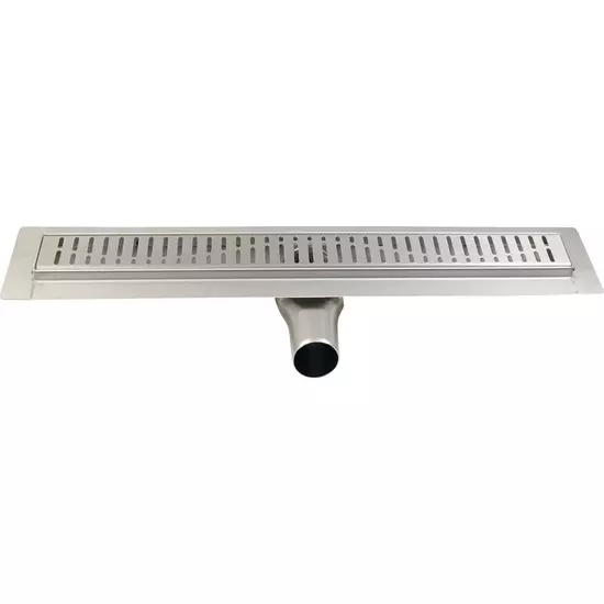 Sapho Gelco Manus Inox padlóösszefolyó Onda rosttal, 950x130x55mm GMO15