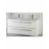 Kép 1/2 - Sanotechnik Fiora 120 alsóbútor + mosdó fehér