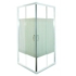Kép 1/2 - Sanotechnik szögletes zuhanykabin 80x80 cm, fehér