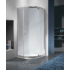 Kép 1/2 - Sanplast KP1DJa/TX5b-80-S biewCR íves nyílóajtós zuhanykabin, 5mm, 190 cm magas KP1DJa/TX5b-80 biewCR