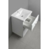 Kép 6/9 - Aqualine Favolo mosdótartó szekrény, 52x72,5x44cm, matt fehér