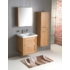 Kép 3/5 - Sapho LARITA mosdótartó szekrény, 2 fiókkal, 56x65x48cm, natúr tölgy