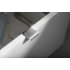 Kép 7/8 - Sapho PULSE mosdótartó szekrény, 2 fiókkal, 1 ajtóval, balos, 75x52x45cm, fehér/antracit