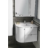 Kép 2/8 - Sapho PULSE mosdótartó szekrény, jobbos, 75x52x45cm, fehér/antracit