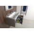 Kép 3/5 - Sapho THEIA mosdótartó szekrény, 2 fiókkal, 76x50x44cm, ezüst tölgy