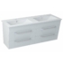 Kép 1/5 - Sapho KALI mosdótartó szekrény mosdóval 150x50x46, fehér2X560761601-150 - 2X560761601-150
