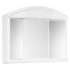 Kép 1/3 - Aqualine Salva tükrös műanyag fürdőszoba szekrény, 59x50x15,5 cm,, 671232