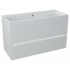 Kép 1/9 - Sapho LARGO mosdótartó szekrény 100x50x42cm, fehér fényes, LA101