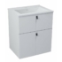 Kép 1/5 - Sapho MITRA 60,5x70x46 cm mosdótartó szekrény, mosdó nélkül, fehér, MT061