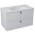 Kép 1/2 - Sapho MITRA mosdótartó szekrény, 2 fiókkal, 89,5x55x46cm, fehér