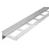 Kép 6/8 - Sapho Stainless Steel Levelling Floor Edge Profile (H) 10 mm, (L) 1200 mm, left