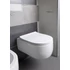 Kép 2/5 - Sapho Kerasan Flo WC-ülőke Slim soft close, fehér, termoplast