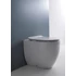 Kép 3/5 - Sapho Kerasan Flo WC-ülőke Slim soft close, fehér, termoplast