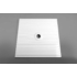Kép 4/8 - POLYSAN MIRAI öntöttmárvány zuhanytálca, 100x80x1,8cm, balos, fehér 73169