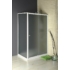 Kép 2/9 - Aqualine Amadeo eltolható zuhanyajtó, 100cm, BRICK üveg